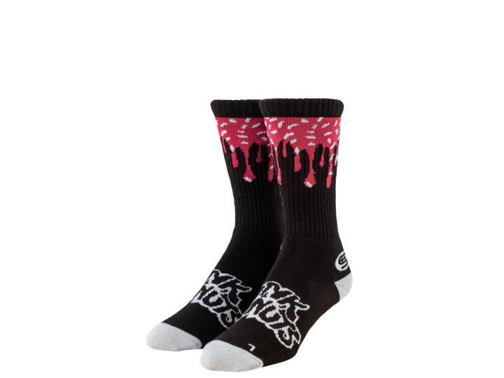 Чорапи-STINKY-Lifestyle-DANK DONUTS X STINKY-BLACK/SPRINKLES